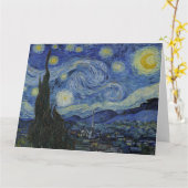 Vincent Van Gogh, The Starry Night Karte (Gelbe Blume)