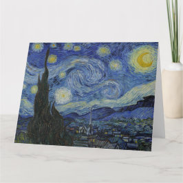 Vincent Van Gogh, The Starry Night Karte