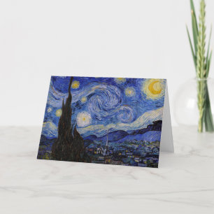 Vincent Van Gogh - The Starry night Karte