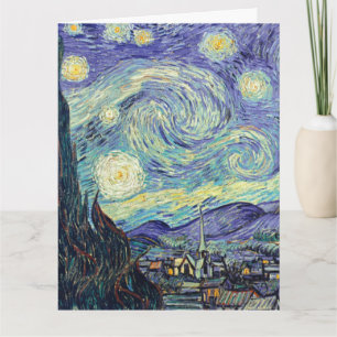 Vincent Van Gogh The Starry Night Karte
