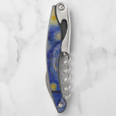 Vincent Van Gogh - The Starry night Kellnermesser (Rückseite)