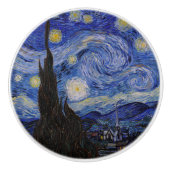 Vincent Van Gogh - The Starry night Keramikknauf (Vorderseite)