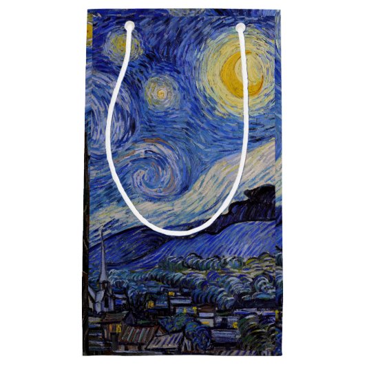 Vincent Van Gogh - The Starry night Kleine Geschenktüte (Vorderseite)