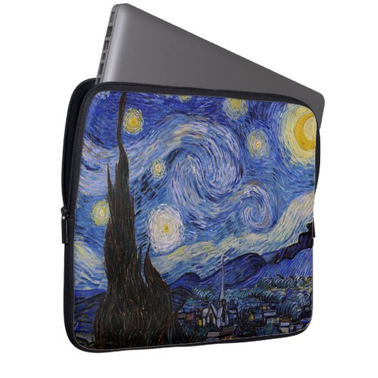 Vincent Van Gogh - The Starry night Laptopschutzhülle (Vorne Rechts)