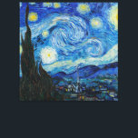 Vincent Van Gogh The Starry Night Leinwanddruck<br><div class="desc">Vincent Van Gogh's The Starry Night Detail</div>