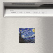 Vincent Van Gogh - The Starry night Magnet (In Situ (Geschirrspüler))