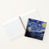 Vincent Van Gogh - The Starry night Notizblock (Innenseite)