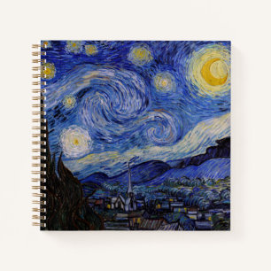 Vincent Van Gogh - The Starry night Notizblock