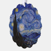 Vincent Van Gogh - The Starry night Ornament Karte (Links)