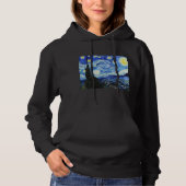 Vincent Van Gogh, The Starry Night painting Hoodie (Vorderseite)