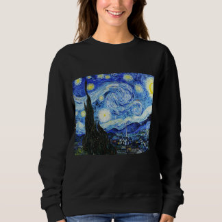 Vincent Van Gogh, The Starry Night painting Sweatshirt
