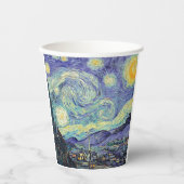 Vincent Van Gogh / The Starry Night Pappbecher (Vorderseite)