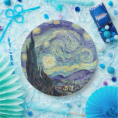 Vincent Van Gogh The Starry Night Pappteller (Party)