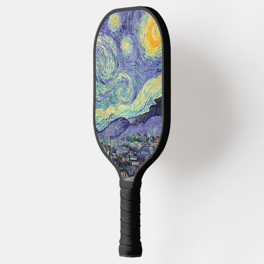 Vincent Van Gogh The Starry Night Pickleball Schläger (Links)