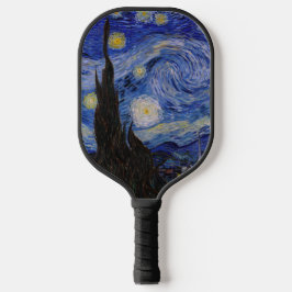 Vincent Van Gogh - The Starry night Pickleball Schläger