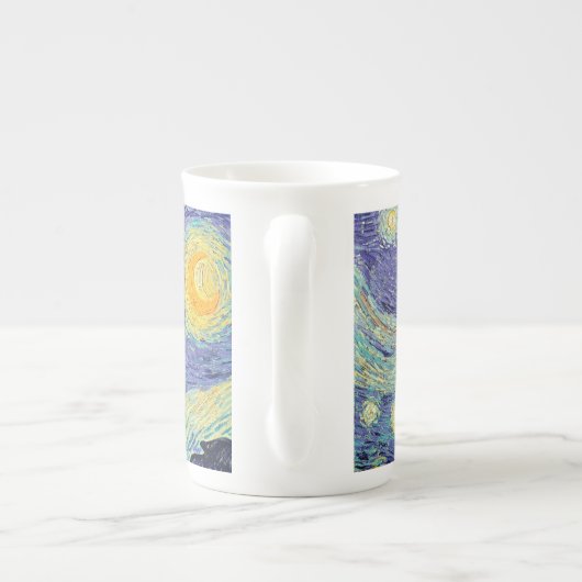 Vincent Van Gogh / The Starry Night Porzellantasse (Rückseite)
