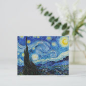 Vincent van Gogh The Starry Night Postcard, Iconic Postkarte (Stehend Vorderseite)