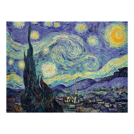 Vincent Van Gogh The Starry Night Poster