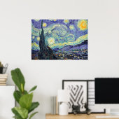 Vincent Van Gogh The Starry Night Poster (Heimbüro)
