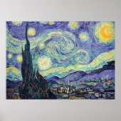 Vincent Van Gogh The Starry Night Poster (Vorne)