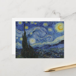 Vincent Van Gogh, The Starry Night Postkarte