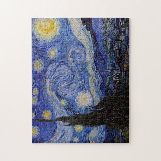 Vincent Van Gogh - The Starry night Puzzle (Vertikal)