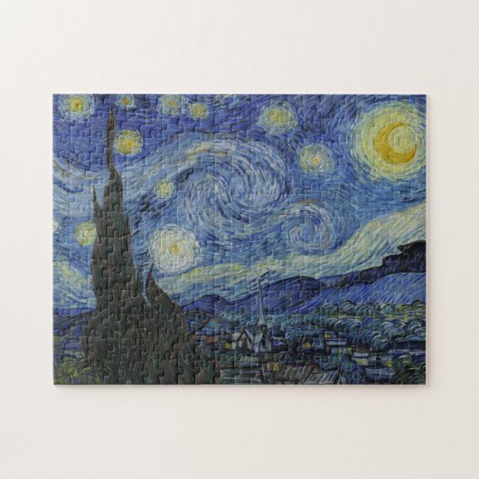 Vincent Van Gogh, The Starry Night Puzzle (Horizontal)