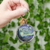 Vincent Van Gogh / The Starry Night Schlüsselanhänger (Hand)