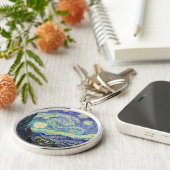 Vincent Van Gogh / The Starry Night Schlüsselanhänger (Seite)