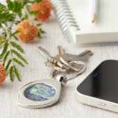 Vincent Van Gogh The Starry Night Schlüsselanhänger (Seite)