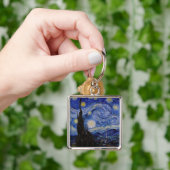 Vincent Van Gogh - The Starry night Schlüsselanhänger (Hand)