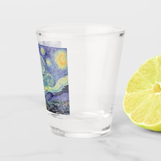 Vincent Van Gogh The Starry Night Schnapsglas (Rechts)
