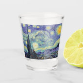 Vincent Van Gogh The Starry Night Schnapsglas (Vorderseite)