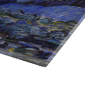 Vincent Van Gogh - The Starry night Schneidebrett (Ecke)