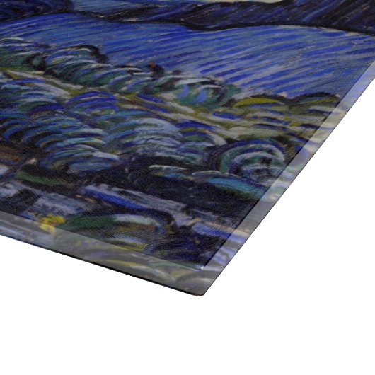 Vincent Van Gogh - The Starry night Schneidebrett (Ecke)