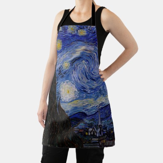 Vincent Van Gogh - The Starry night Schürze (InSitu)