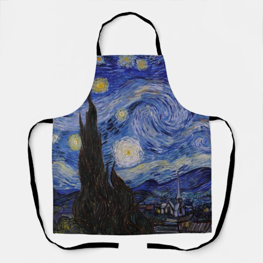 Vincent Van Gogh - The Starry night Schürze (Vorderseite)