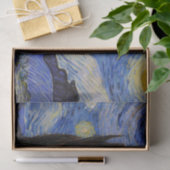 Vincent Van Gogh - The Starry night Seidenpapier (Geschenk)