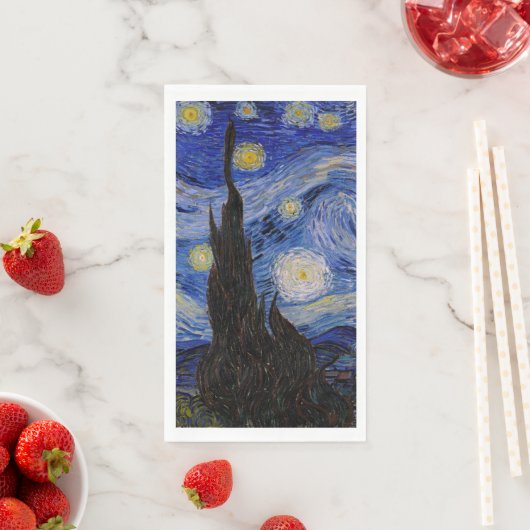 Vincent Van Gogh - The Starry night Serviette (Beispiel)