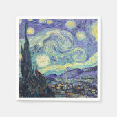 Vincent Van Gogh The Starry Night Serviette (Vorderseite)