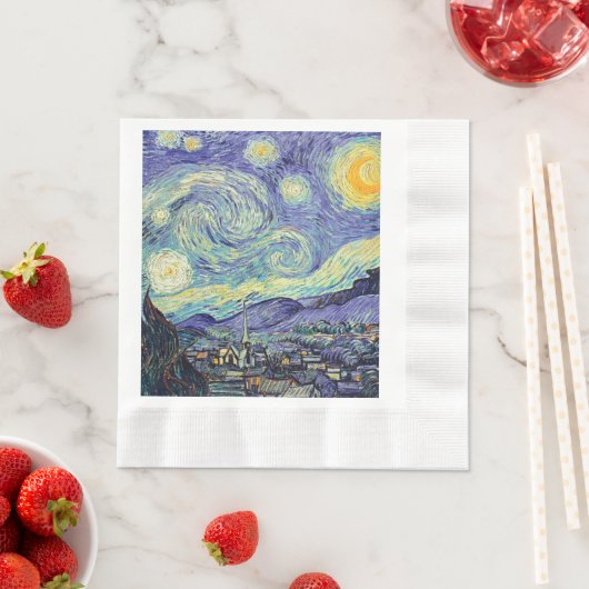 Vincent Van Gogh / The Starry Night Serviette (Beispiel)
