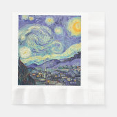 Vincent Van Gogh / The Starry Night Serviette (Vorderseite)