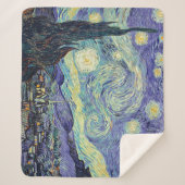 Vincent Van Gogh The Starry Night Sherpadecke (Vorderseite)