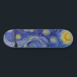 Vincent Van Gogh - The Starry night Skateboard<br><div class="desc">The Starry Night / La nuit etoilee - Vincent Van Gogh im Jahr 1889</div>