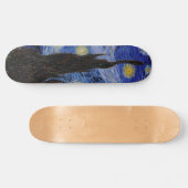 Vincent Van Gogh - The Starry night Skateboard (Horizontal)