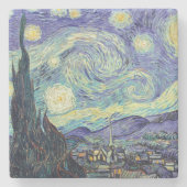 Vincent Van Gogh / The Starry Night Steinuntersetzer (Vorderseite)