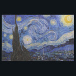 Vincent Van Gogh - The Starry night Stoff<br><div class="desc">The Starry Night / La nuit etoilee - Vincent Van Gogh im Jahr 1889</div>