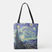 Vincent Van Gogh / The Starry Night Tasche (Rückseite)