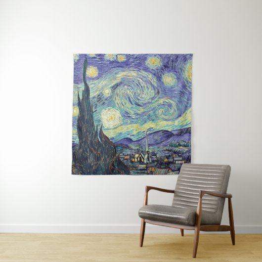 Vincent Van Gogh The Starry Night Wandteppich (Beispiel)