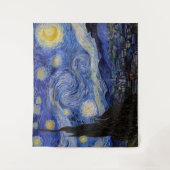 Vincent Van Gogh - The Starry night Wandteppich (Vorderseite)
